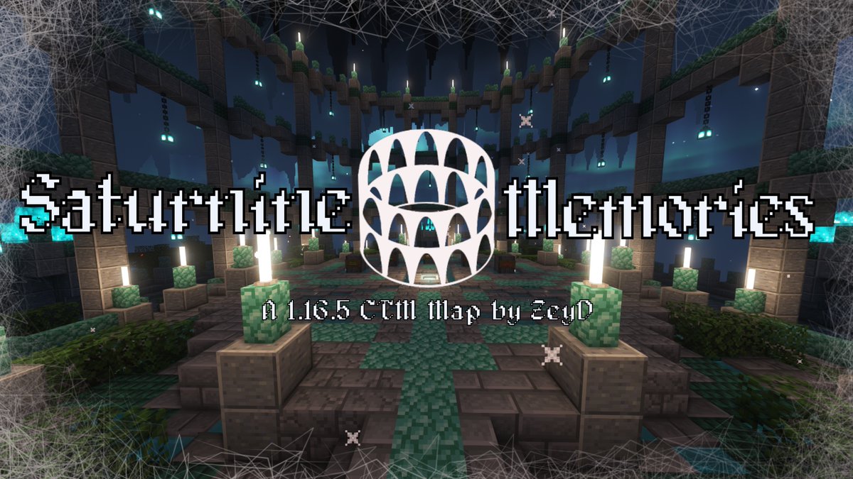 ZeyDMC's tweet photo. My new CTM Map is finally out ! Presenting to you :

SATURNINE MEMORIES for Minecraft Java 1.16.5

↓ Download it now ! ↓
https://t.co/phM3zZcRdu https://t.co/2Sv5iacCOz