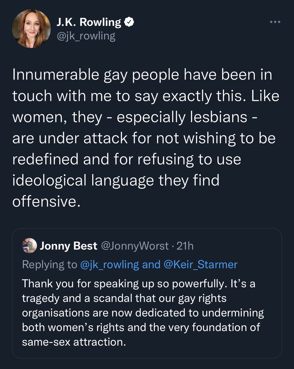 JamesBesanvalle's tweet photo. You do not speak for me and literally all of my LGBTQ+ friends and family. Get our lives out of your vile tweets #JKDoesntSpeakForMe https://t.co/WVRNgsn900