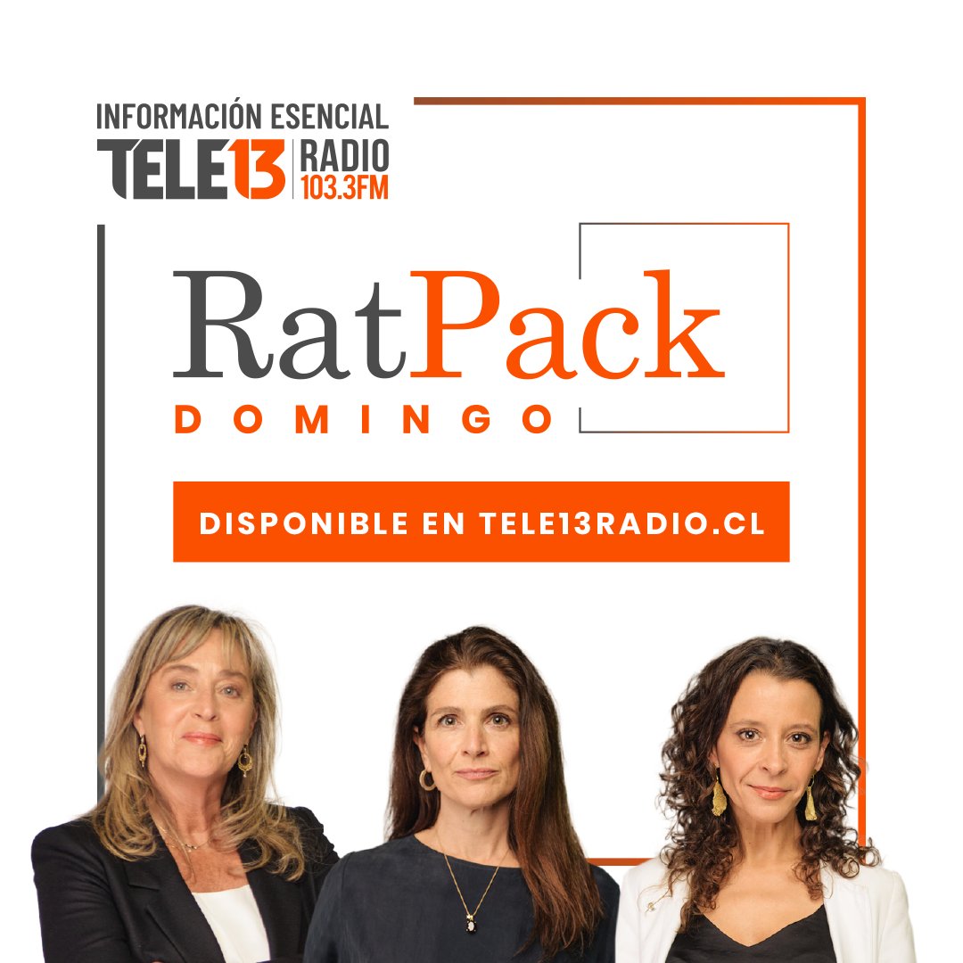 Tele13_Radio's tweet photo. 📱☕ Una nueva forma de escuchar y leer al #RatPack de #MesaCentral ya está aquí: No te pierdas la primera edición de Rat Pack Domingo, ingresando a https://t.co/mQjx2BXe00

#InformaciónEsencial https://t.co/pYfnkopKWv