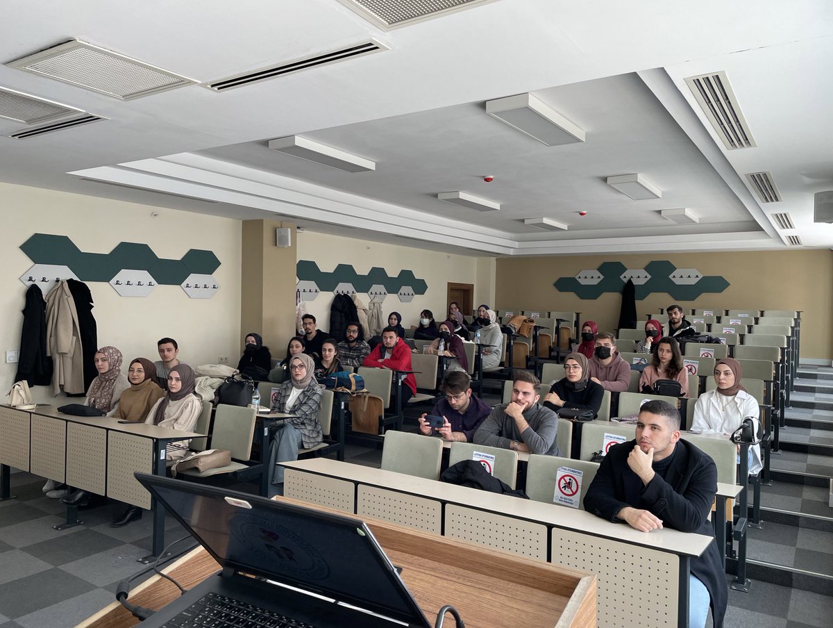 Tanışma toplantısı A blok 2. kat A222 nolu anfide başlamıştır. 🙏