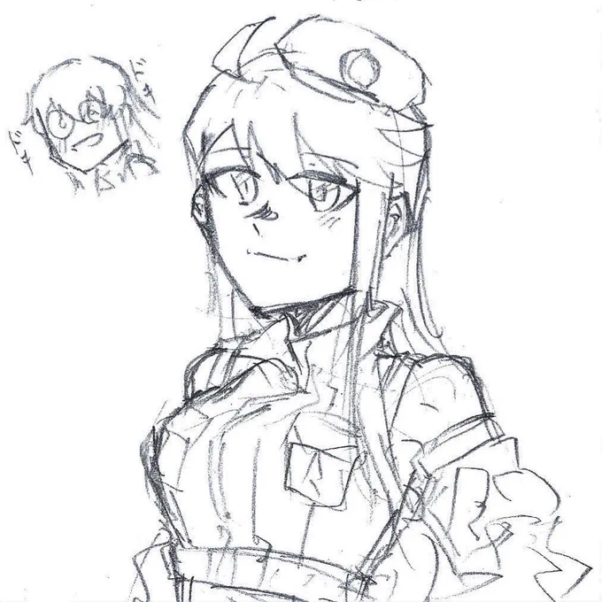 格好いい所さんと可愛い恵美(うみめぐあり)
#所恵美 #高坂海美 
