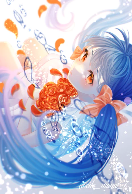 #絵柄が好みって人にフォローされたい 
 #絵描きさんと繋がりたい 

透明感のあるイラストを目指して描きたいものを描いてます!
RTを中心に♡も回るので誤反応にはご注意ください🙇‍♀️ 