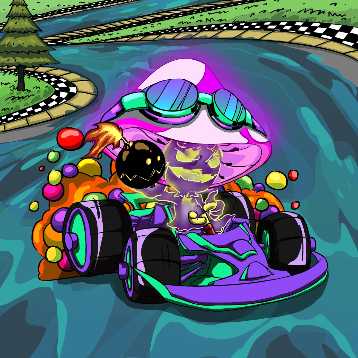 Mushroom Racers 🏎️ tweet media