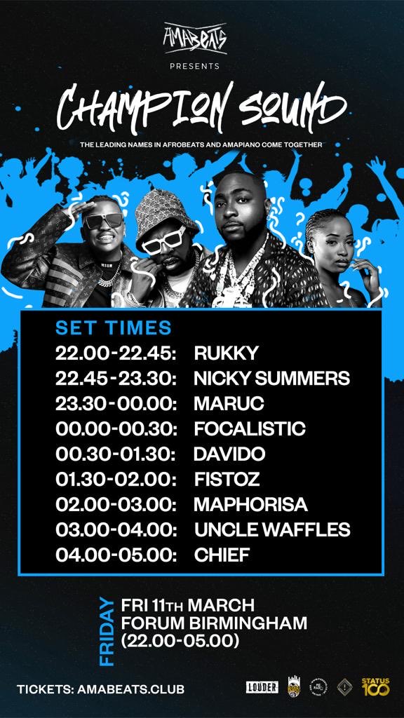 DJKOJO's tweet photo. #championsound 

Birmingham: Forum 👇
https://t.co/KOvuibqmJb https://t.co/ccNcKsCZoF