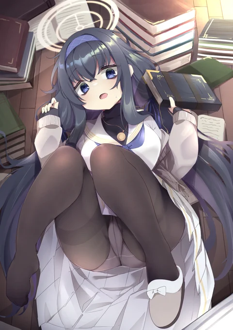 足場から落ちちゃうウイちゃ
#ブルアカ 