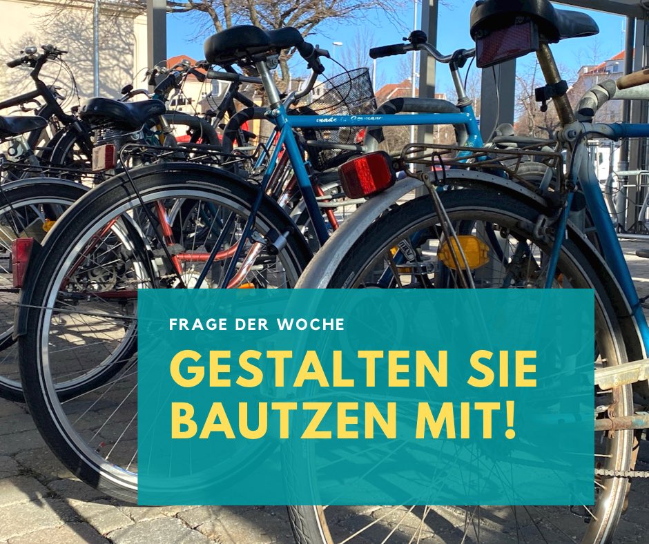 VogtBautzen's tweet photo. Ihre Meinung ist mir wichtig. Die Frage der Woche zur Stadtentwicklung in Bautzen hat einen ersten Trend ergeben: Der Radverkehr führt zur Zeit. Ist das auch Ihre Meinung? Stimmen Sie mit ab. https://t.co/ZUTFtEjlLC #bautzen #oberbürgermeisterwahl #fragederwoche https://t.co/otv39h20RY