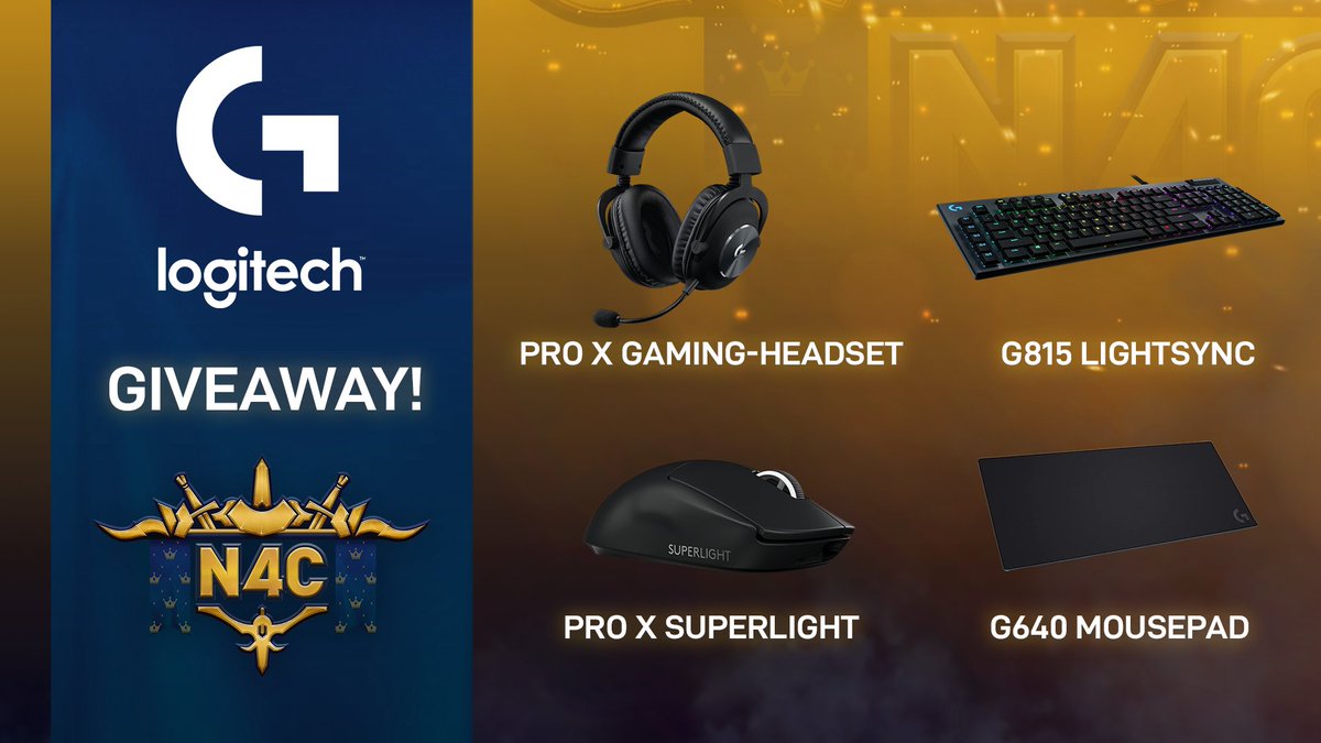 Nili_AoE's tweet image. #sponsored Final gg will be called tonight! For your grind @LogitechGDE put together a full set of peripherals. Update your setup and lift up your game.
Like &amp;amp; retweet until 23:59h to enter the raffle!
#NilixLogitechG #N4C #gaming #esports