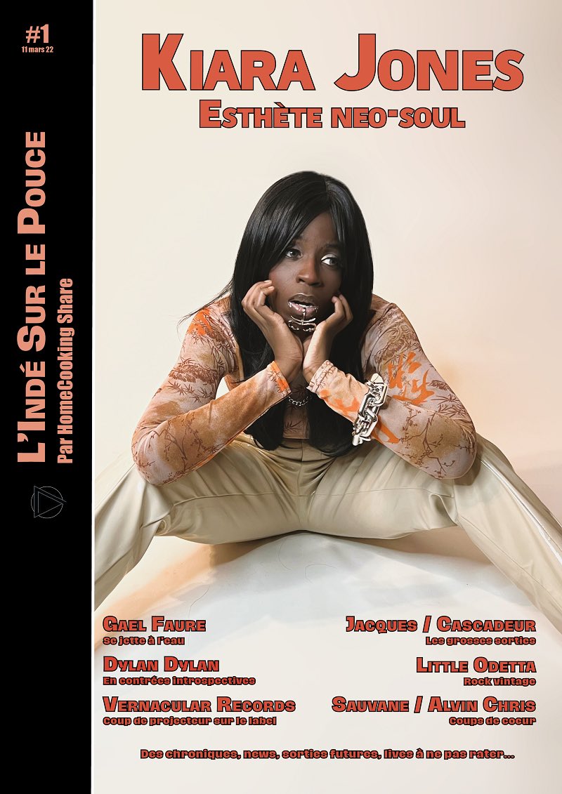 Découvrez L’Indé sur le Pouce, petit cousin 100% digital du Mag HomeCooking Share
Toujours 100% musique indé
Premier numéro avec Kiara Jones en couv dispo : shop-homecookingshare.com/boutique
#musiqueindé #pressemusicale #love