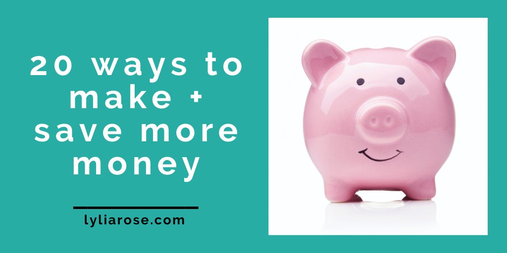 LyliaRose's tweet photo. 20 ways to make and save more money
https://t.co/YD9sJw1M1A
#money #moneytips #mbloggers #lbloggers #ukbloggers #moneyblog https://t.co/Cv8JFHYacg