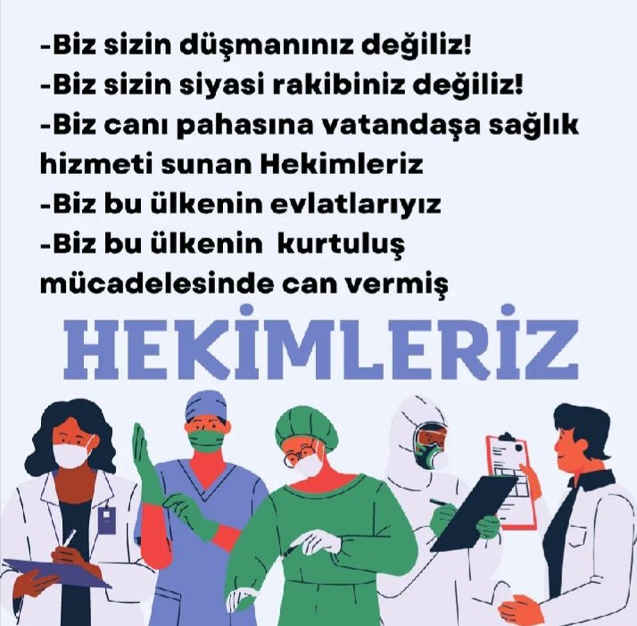 #14MartTıbbiyelilerindir #hekimleriminyanındayım #Hekimlerbirlikoldu #HekimlerGitmiyorHakkınıİstiyor