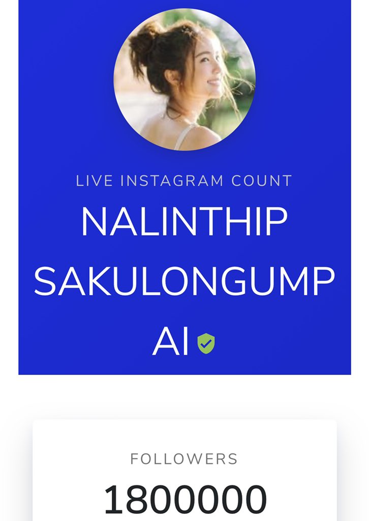 Jaypee51527667's tweet photo. เย้ 1,8 M #ล้านแปดแสนรักบัวศรี ❤️❤️🎉🎉 https://t.co/vbUZuUslIJ