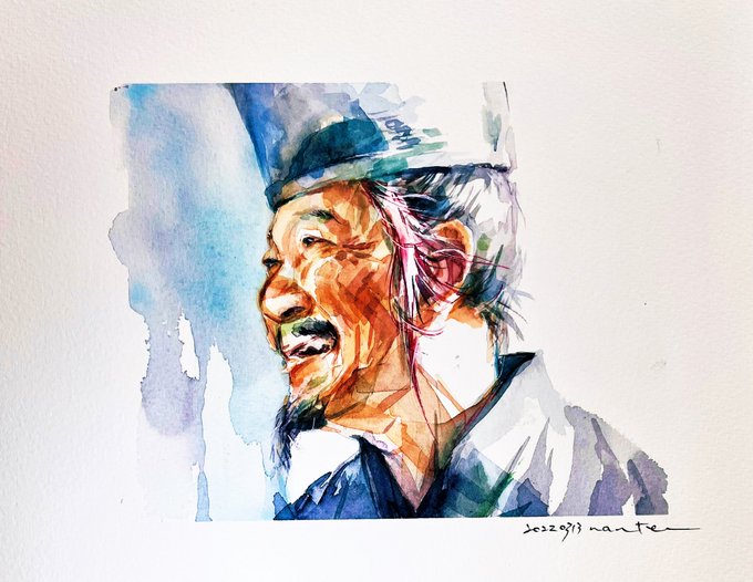 「面白いのう」

「せいぜい気をつけることだ」

大庭景親を描きました

#鎌倉殿の13人 
#鎌倉絵
#殿絵 