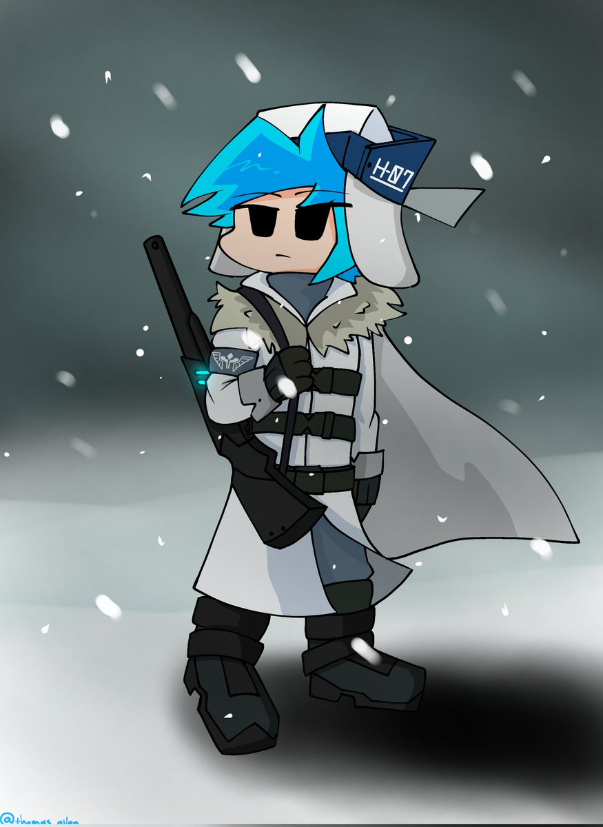 Axrael_Ailen's tweet photo. Cold and alone as always...
#FNF_EXO https://t.co/aRKAA1XjTB