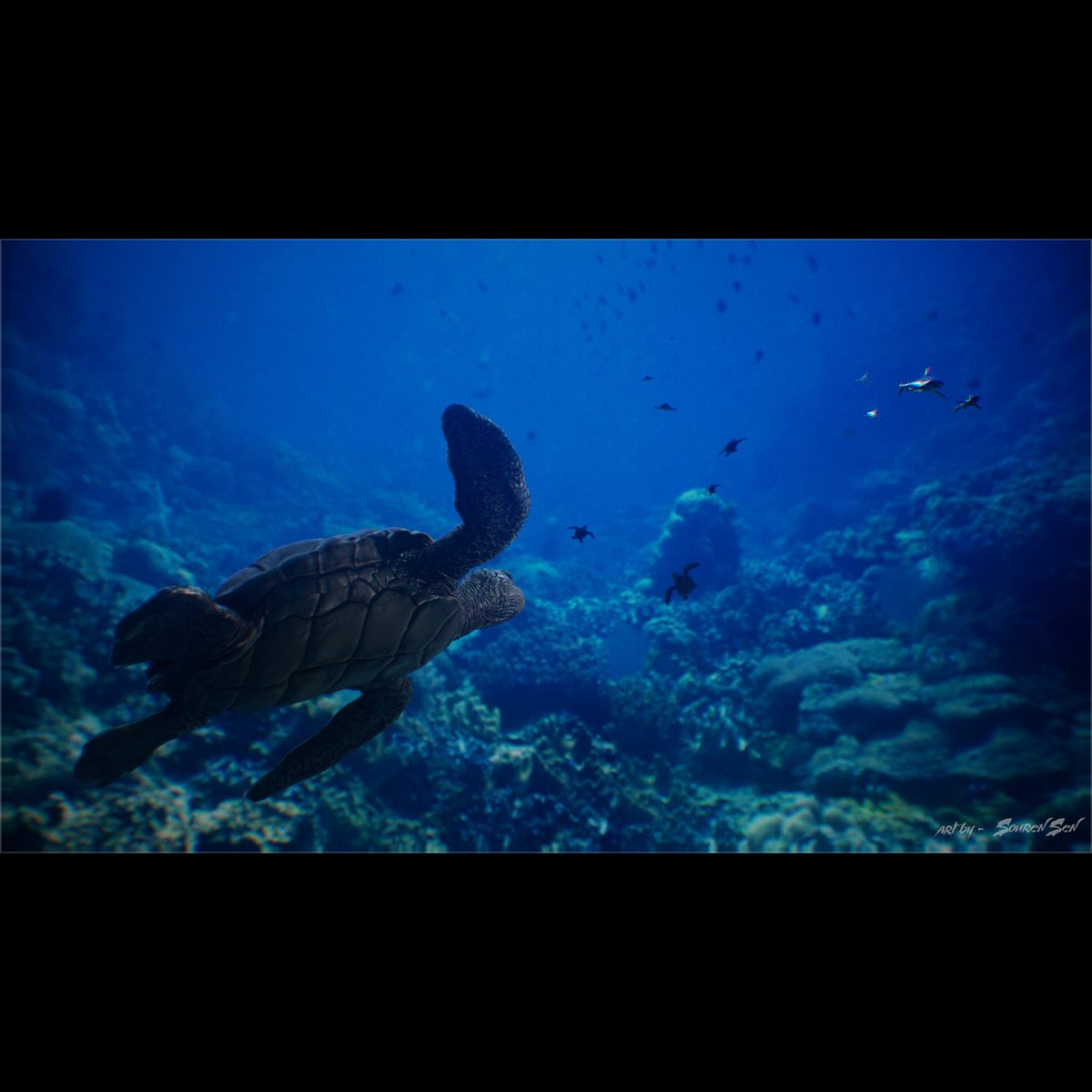 SenSouren's tweet photo. *CAREY*_*THE TURTLE*

@TheRookiesCO 
@ArtStationHQ
@threecolonist
@Substance3D
@marmosetco
@pixologic

#creatureart #3dart #3dmodeling #texture #marmosettoolbag #ocean #gamedesign #gamedevelopment #gameartist #wildlifephotography  #wildlife #digitalart #digitalsculpting https://t.co/yBwe2vh8FE