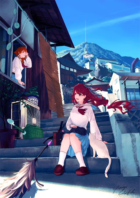 #絵柄が好みって人にフォローされたい 
空気感や光にこだわった絵づくりを心掛けています! 