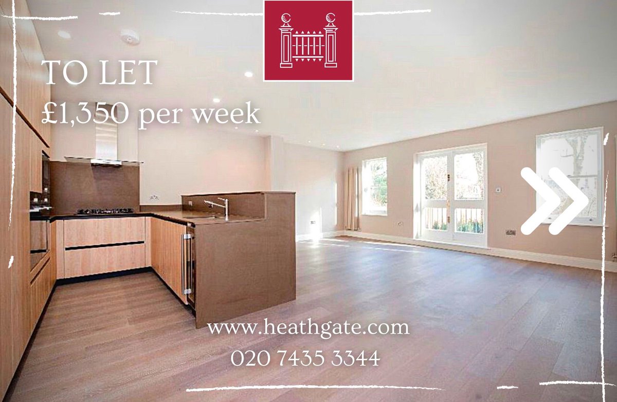 HeathgateUK's tweet photo. LYNDHURST ROAD, #HAMPSTEAD NW3 - TO LET

Key Features:

- Bedrooms: 3
- Bathrooms: 3
- Reception rooms: 1
- Fully integrated open plan kitchen
- Size: 1225 sq ft

Just moments from Hampstead Underground station and Hampstead Heath Overground station.

➡️ https://t.co/SLQY3IMAPI https://t.co/ocpzyp1Auy