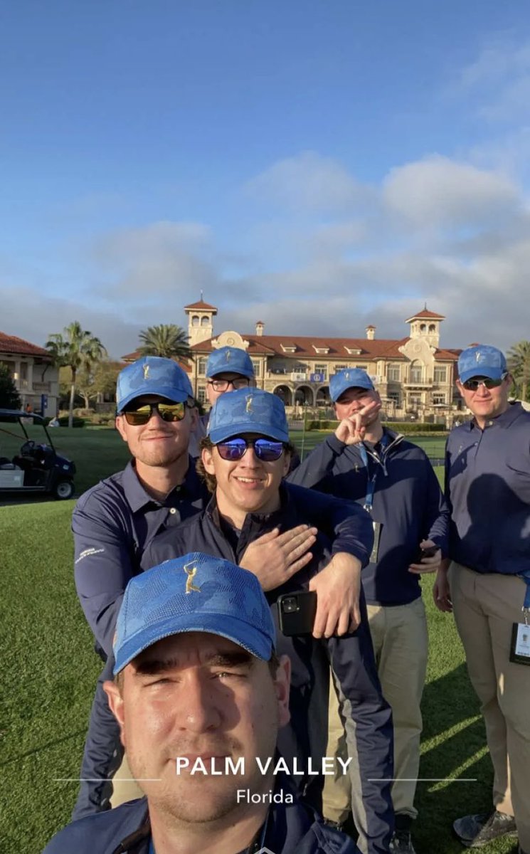 Jvcgolf's tweet photo. What a week. Happy that I was able to represent @PSUTurf at TPC Sawgrass. The weather wasn’t always pretty but the course sure was. @THEPLAYERSChamp https://t.co/0Er30PFEr1