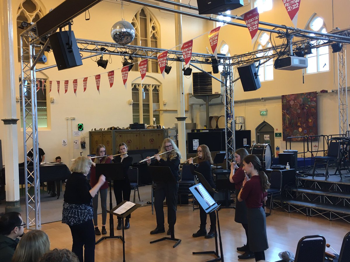 The last group of session one is ‘Flute Ensemble’ from Royal Wootton Bassett Academy. Music for Youth #musicforyouth #mfyregionalfestival #mfyregionalfestival2022