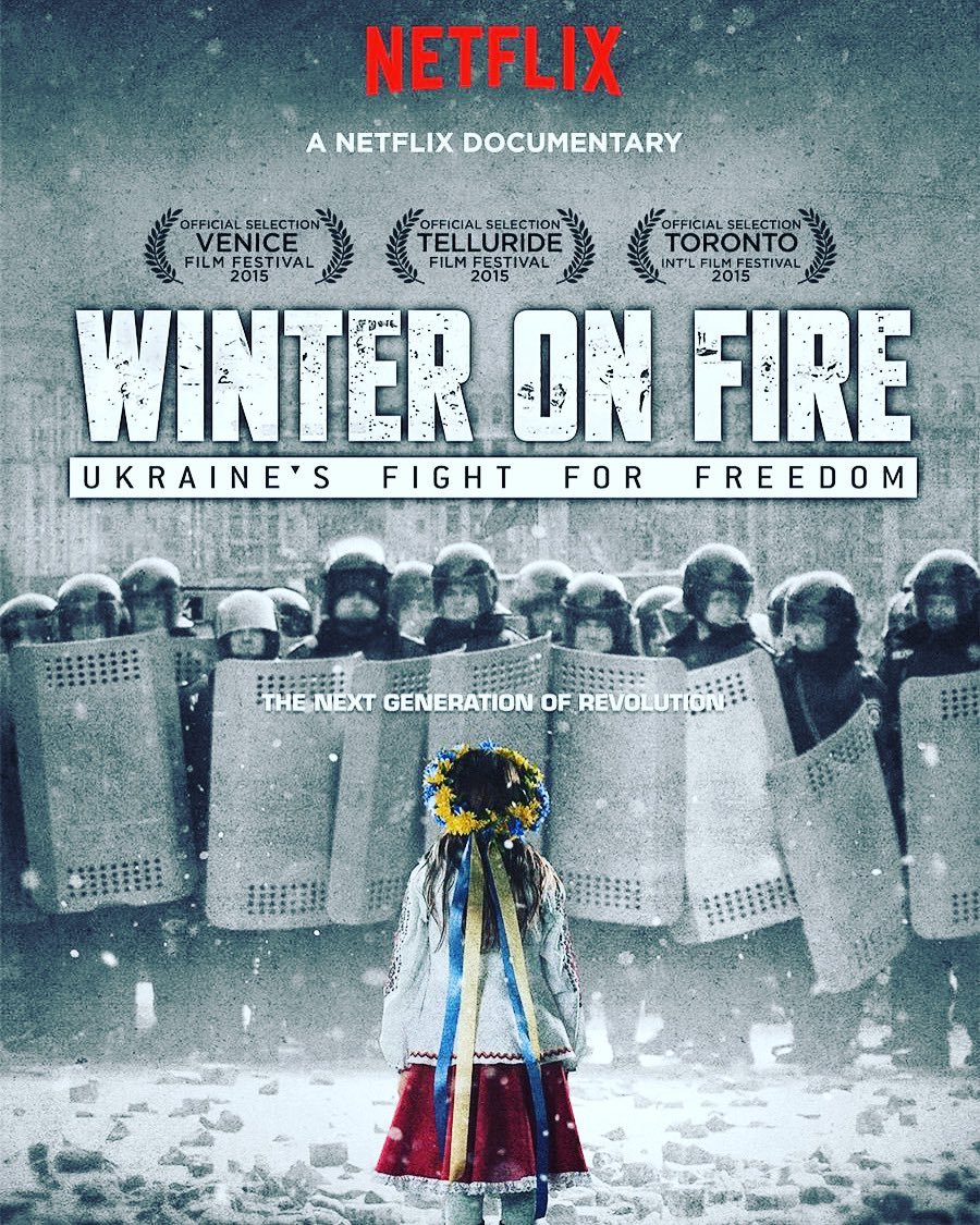 zialx's tweet photo. A voir sur @NetflixFR #winterofFire, permet de mieux comprendre ce qu'il se passe aujourd'hui en  #ukraine, et grand respect a ce peuple qui a déjà tant souffert ! https://t.co/H1SfITuztu