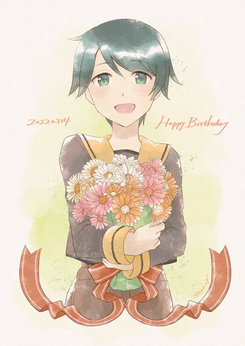 HappyBirthday!最上 #最上進水日 #最上 #艦これ 