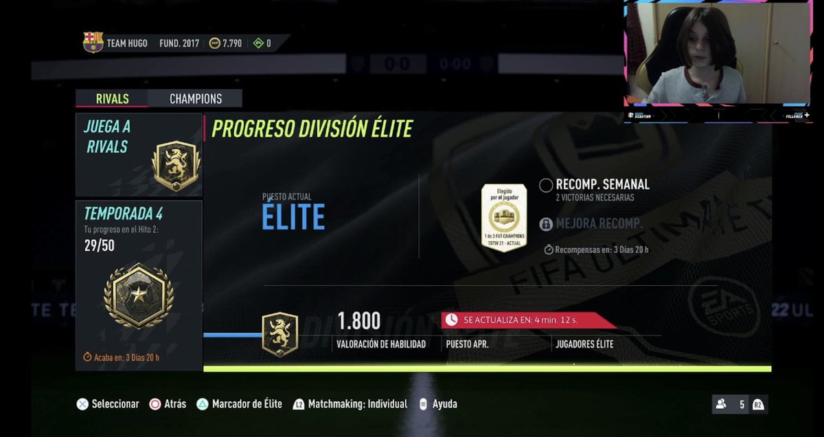 Gracias a los que os habéis pasado x el directo ✅🙏

#TeamHUGO | <a href="/IluroGaming/">Iluro Gaming</a>