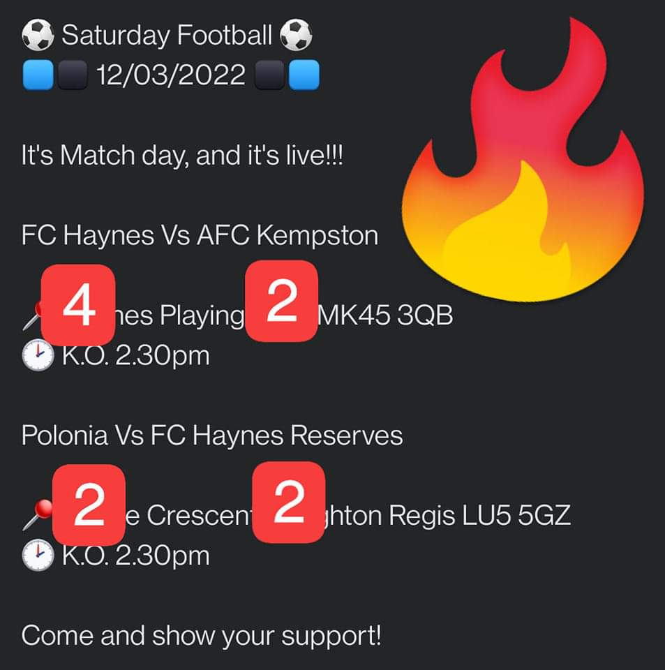 ⚽ Scores on the door ⚽