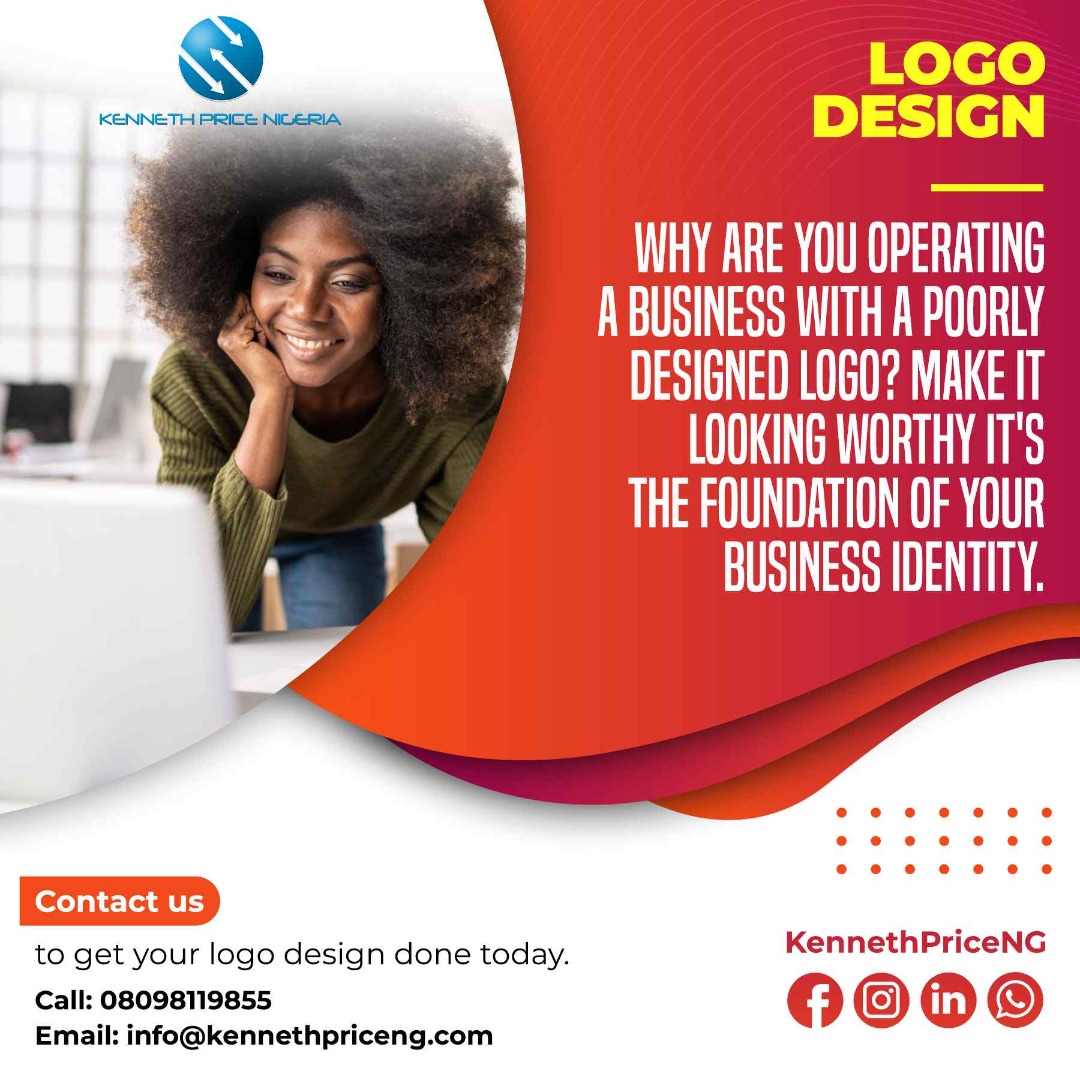 WhoBeDatEsosa's tweet photo. Why are you operating a business with a poorly designed logo? Make it looking worthy it's the foundation of your business identity.

Contact @KennethPriceNG to get your logo design.
Call: 08098119855
Email: info@kennethpriceng.com 

#logotypedesign #designlogo #logoinspiration https://t.co/pLZqpkuBAo