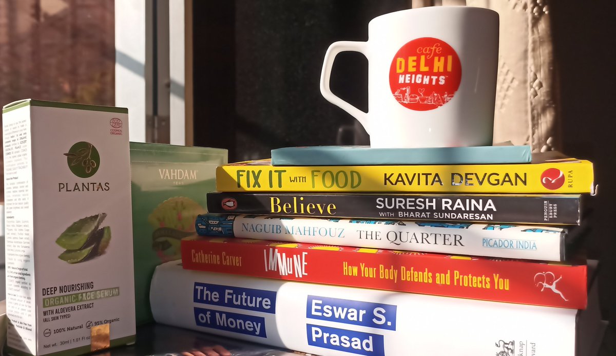 riitii29's tweet photo. Thank you so much for the hamper!! @HTBrunch  Already feeling thrilled to start reading each one of these beautiful books! ☺ #BrunchBookChallenge https://t.co/blI5K4o5Ee