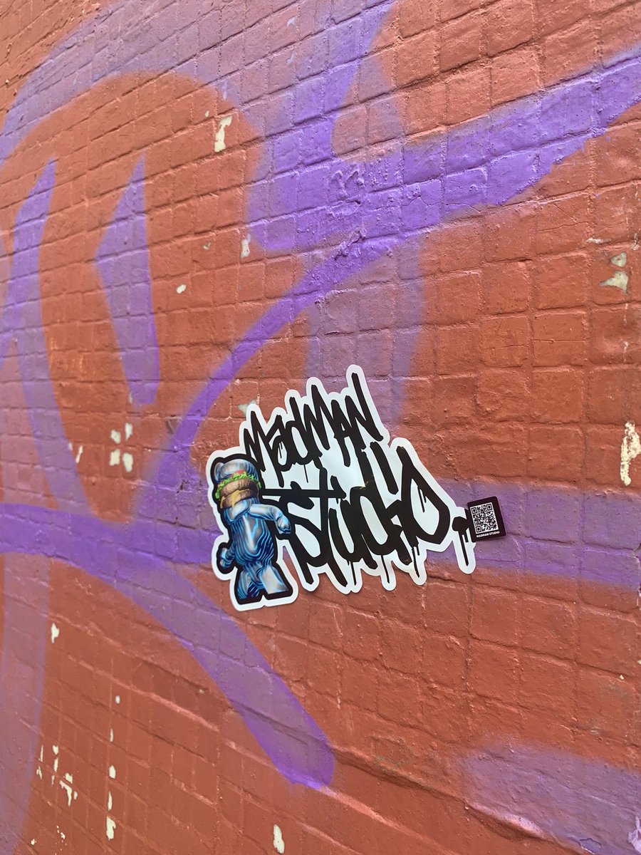 madmanstudioNFT's tweet photo. Do you like our design?
Don’t be amazed if you see it on the street😝
#NFT #burgerman #madmannft #Stickers #streetart #advertising https://t.co/EQI3c2HgjR