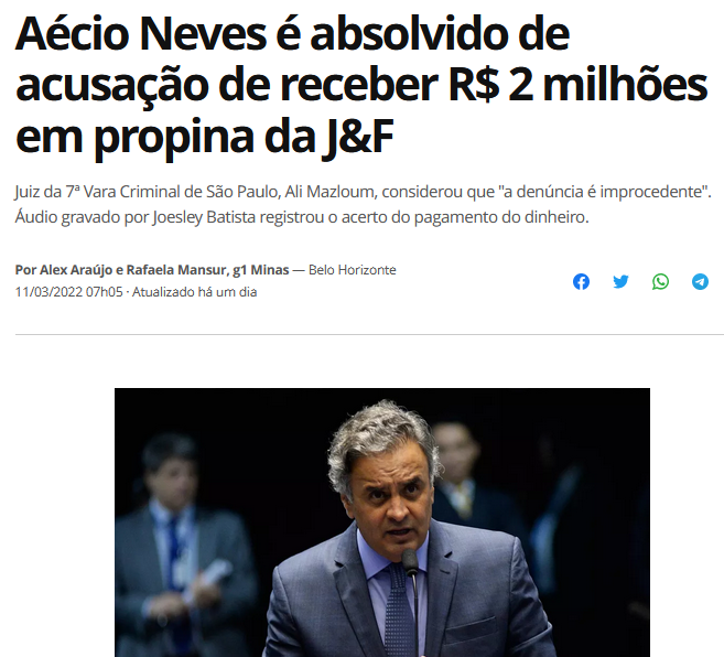 RodP13's tweet photo. Aécio e a irmã foram #gravados pedindo #propina. O primo foi #filmado recebendo a propina, que entregou a assessor dos Perrella, #seguido até BH onde depositou a #propina numa empresa dos Perrella.
Foi absolvido semana passada...
"Ju$ti$$a"...
https://t.co/Cfxh05W3kY https://t.co/E25tqJPVtn