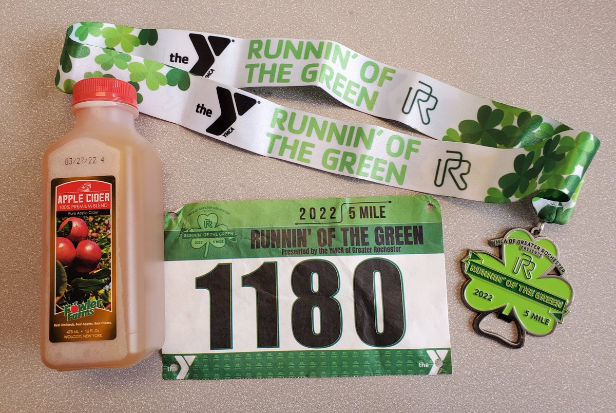 Grateful to the sponsors of the Rochester NY Runnin' of the Green, <a href="/YMCARochester/">YMCA of Greater Rochester</a>, <a href="/rocrunningco/">Rochester Running Co</a> and <a href="/Fowler_Farms/">Fowler Farms</a>.