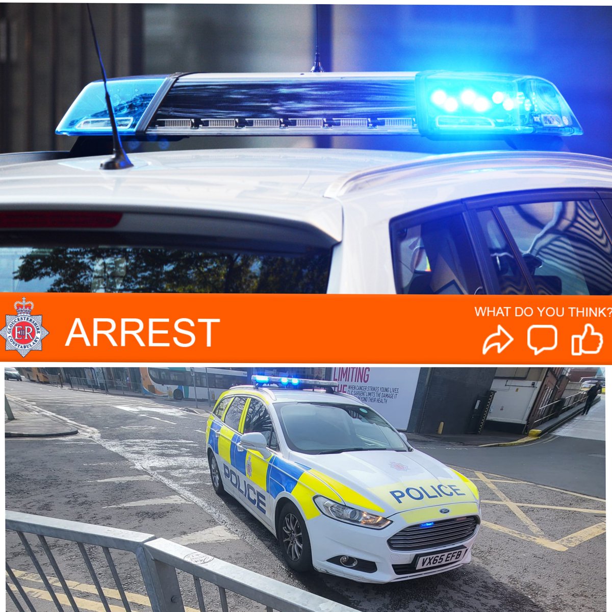 GLOSBIDCPO's tweet photo. Busy morning for #CPOLuke & #CPOHarry who assist @GlosCitySafe member by detaining #Knownoffender for earlier incident of theft & Assualt
Male is then handed over to @GlosPolice_FRU
Male is now heading #RoomWithoutAView
#NotInOurCity #WorkingTogether
#OneTeam #HereToHelp https://t.co/lghrgDTnRO