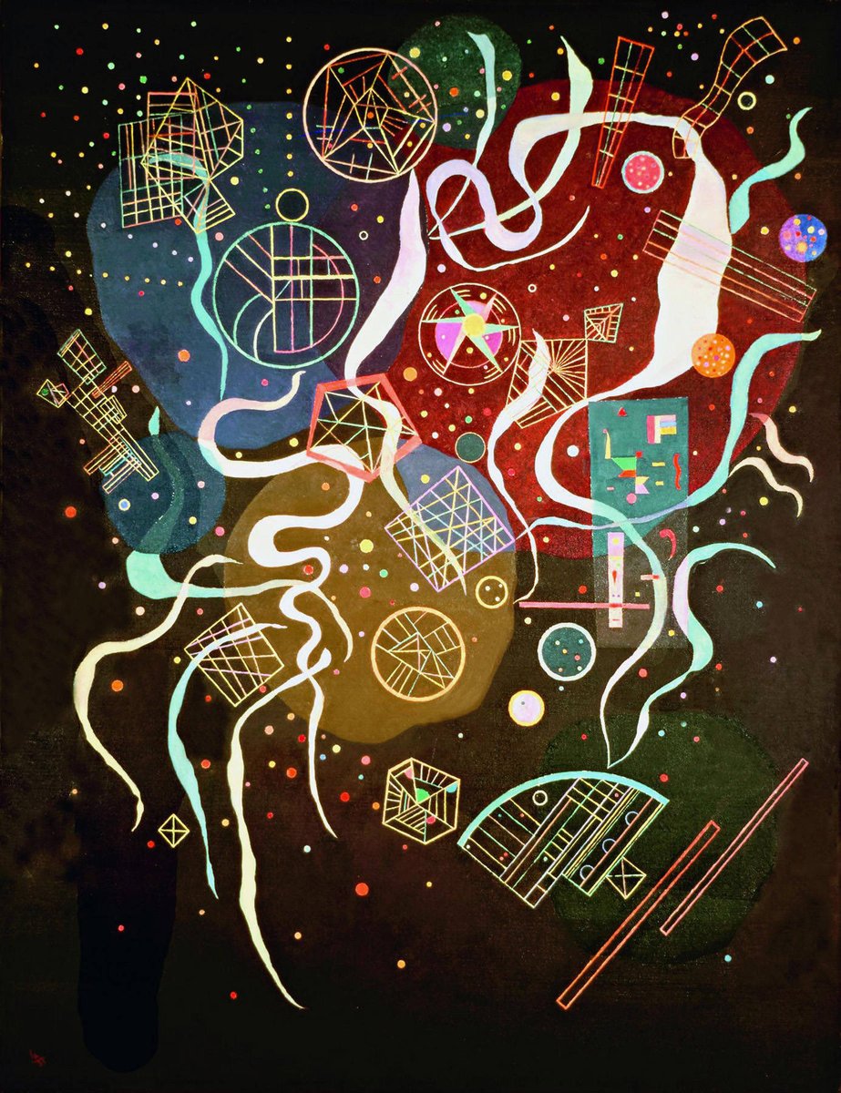Movimiento I, 1935, Vasily Kandinsky