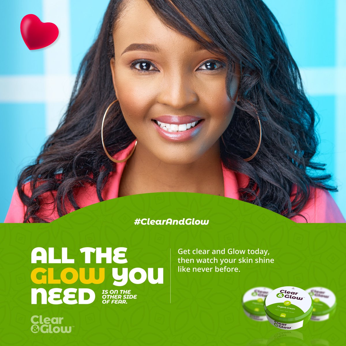 ClearAndGlow's tweet photo. We know how uncomfortable it can be when your skin contains multiple colors. Dark hands, brighter legs…we know.

Give your skin a vibrant even tone with the Clear &amp; Glow brightening cream available in all cosmetic shops and supermarkets countrywide. 
#ClearAndGlow https://t.co/ORtS63vRoV