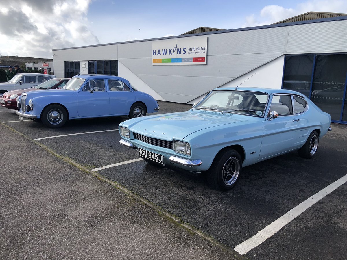 aohereng's tweet image. The #mg #magnette was in good company in Banbury this morning 👍☀️#ford #tatra #alpine #SAAB