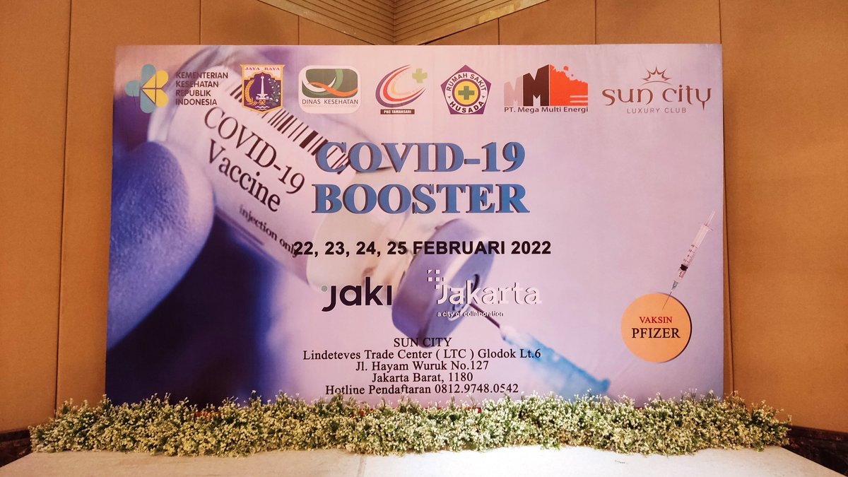 agung_utan's tweet photo. @PLindungi
Selamat malam, saya mau info &amp; bertanya.
Saya sudah melakukan vaksin ke-3 (booster) pada 25-02-22, dengan vaksin Pfizer di SunCity (JakBar) oleh Kemenkes RI, Jaya Raya, Dinas Kesehatan, PKC Taman Sari, RS Husada, PT Mega Multi Energi, Sun City, &amp; Jaki (081297480542) https://t.co/Yi4dTZKPyO