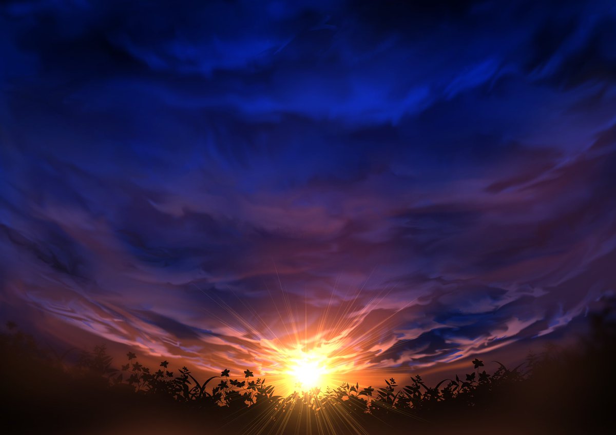 kasa38010's tweet photo. 迷走

#イラスト　#絵師　#空　#風景 https://t.co/xSRhTDmS0t