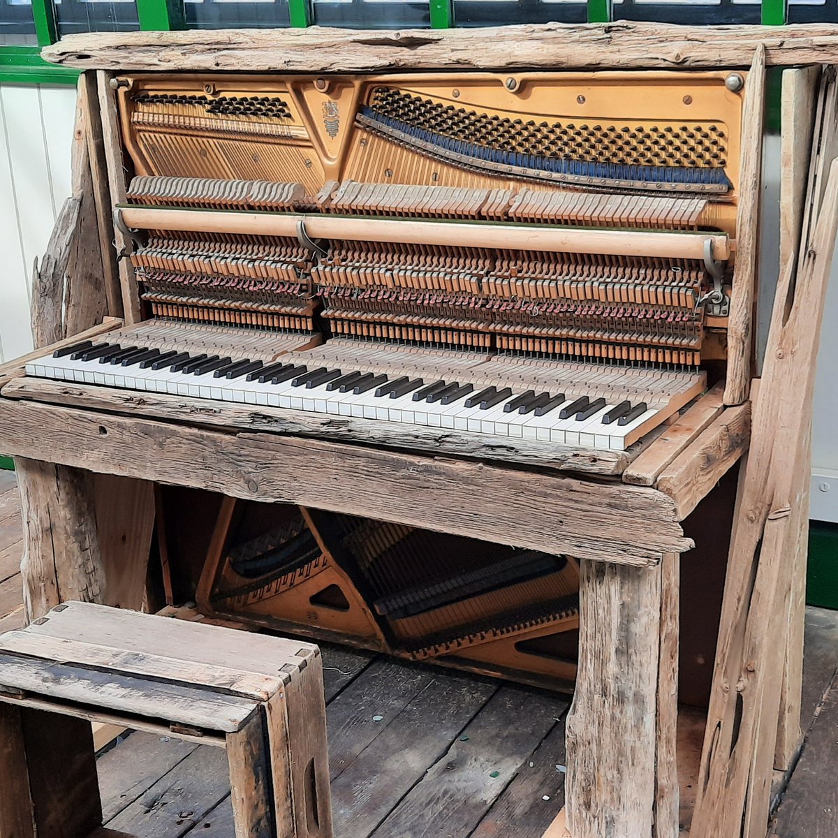 Driftwood piano