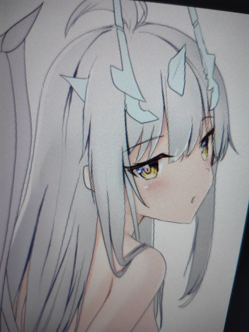 白髪が難しい('・~・`) 