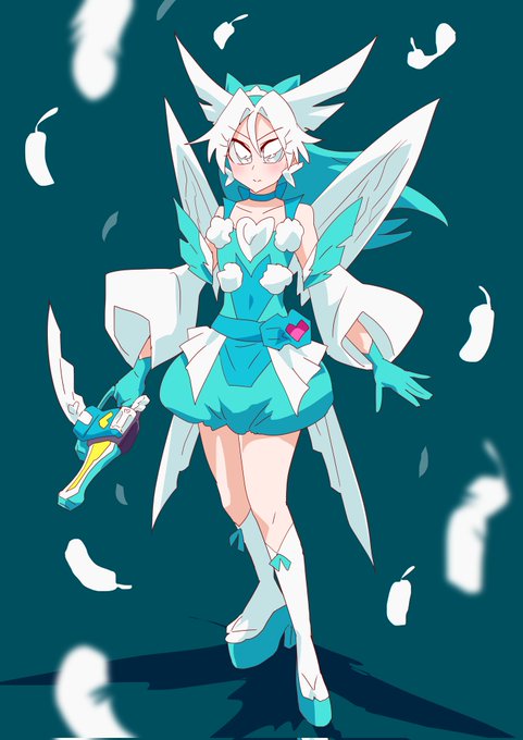 キュアホーリーライブ光臨 #キュアライダー #ライダー少女 