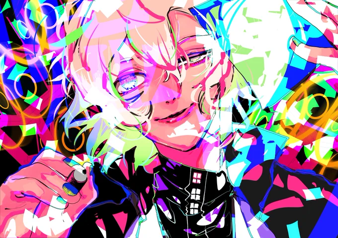 # これ本当に同一人物かよって絵を投げる見た人もやってほしいなチラチラチラチラチラチラ
3年くらい前まで色彩ギラギラだったのに突然モノクロにジョブチェンジしました 