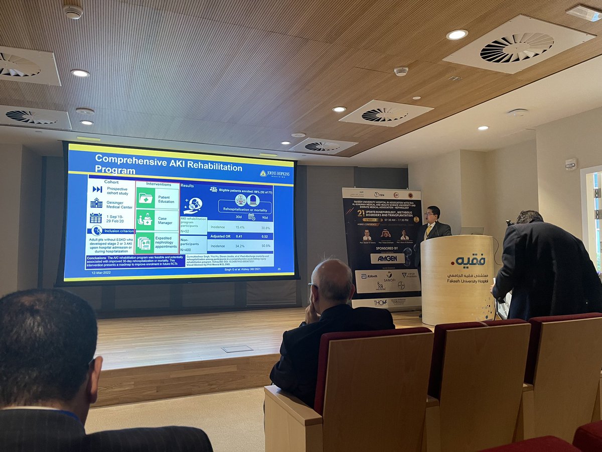 @moatta007, @mohanouneh and @stevenmenez presenting at the @ISN 21st Update in Nephrology, Metabolic Disorders and Transplantation in #Dubai, UAE!