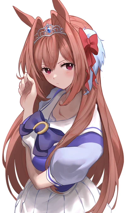 髪下ろしてみたダスカさん
#ウマ娘 #ダイワスカーレット 