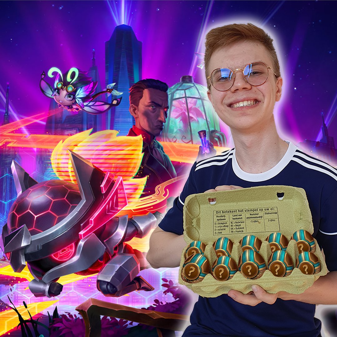 Díky spolupráci s #RiotGames jsem dohromady dostal 150 TFT vajíček 🥚.
Tady pod tímhle příspěvkem náhodně vyberu 5 lidí a každý dostane 10 vajíček.
Stačí dát retweet + follow a do komentáře napsat kam chcete vajíčka poslat.
Např. Naruto21Cz#EUNE
Výherce vyberu 21.03.2022