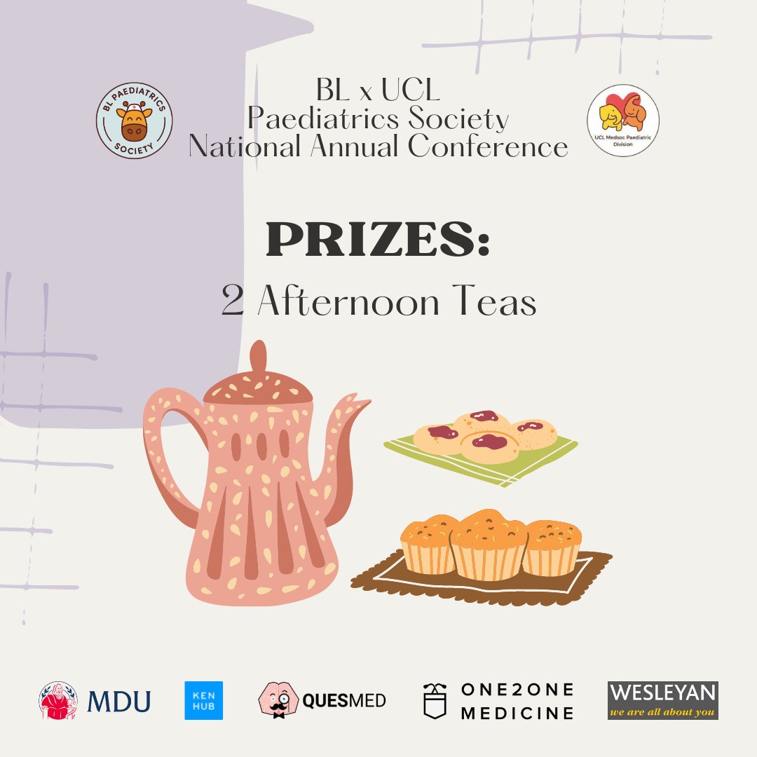 BLPaediatrics's tweet photo. [National Annual Conference: Charity Raffle🏆] 

Some of the prizes you can win 👀

Get your tickets now! https://t.co/CckrF7SnXU