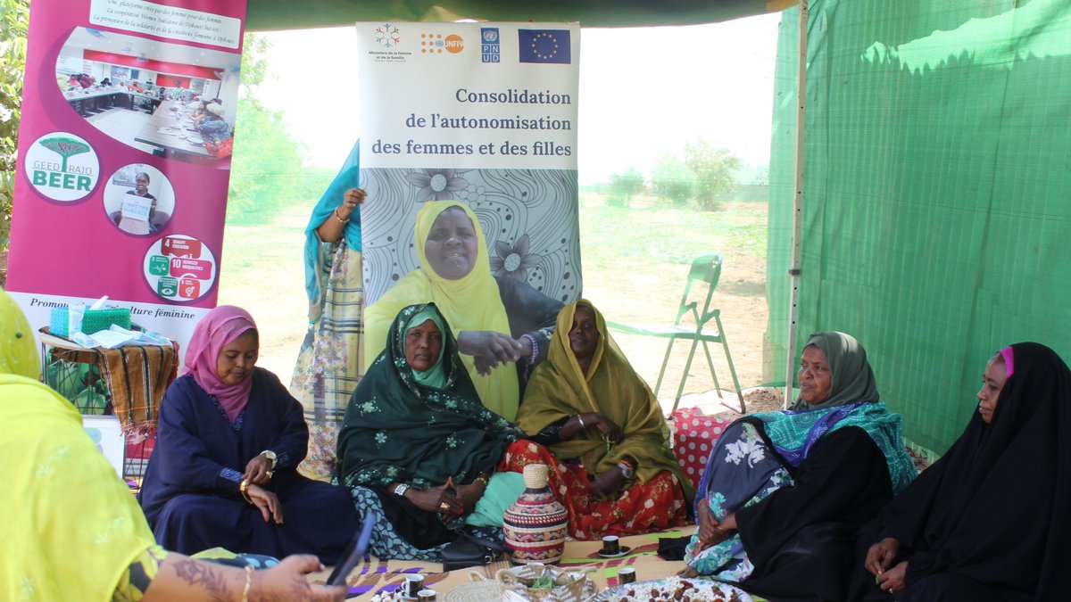 PNUDDjibouti's tweet photo. For #IWD2022, Women initiative organized #greentalk, with the support of @UNDPjibouti &amp; @EUaDjibouti  highlighting the voices of rural women on greening actions in different regions. Enriching exchanges on their challenges in promoting sustainable development in #Djibouti https://t.co/AzgS8Lll9U