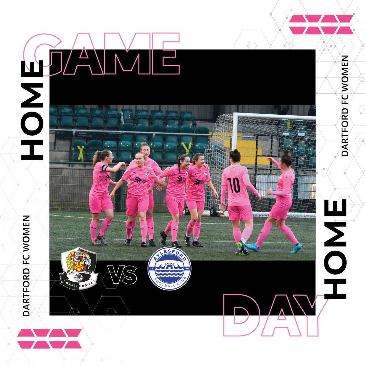DartfordFCWomen's tweet photo. GAME DAY
π @aylesford_fc
β° 3KO
πPrinces Park 3G
π Donation would be appreciated.
#letsgetthisdartystarted #dartfordfcwomen #dfcwomen https://t.co/VJmcQuN4Gp