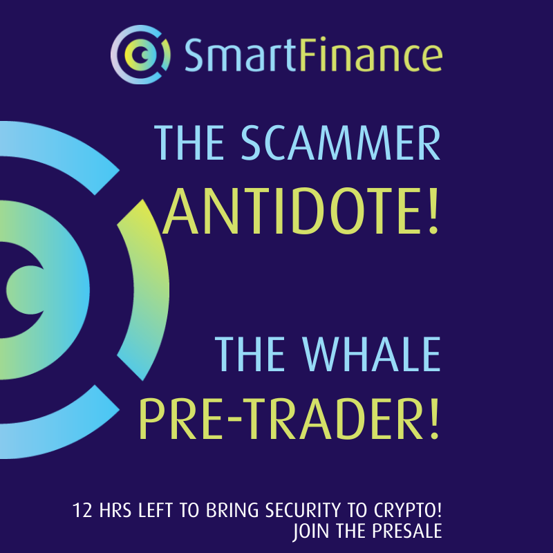 SmartFinance_AI's tweet photo. 💥💥12 HRS PRESALE LEFT💥💥

BRING SECURITY TO CRYPTO
JOIN THE PRESALE NOW!

Website: 
https://t.co/ti9nt3H5cw

Presale: 
https://t.co/jxf9SxxK58

Telegram: 
https://t.co/fiIE9CXRqw https://t.co/2u3tQVJvBV