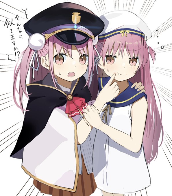 タマちゃんと羽未ちゃん
#ヘブバン #サマポケ 