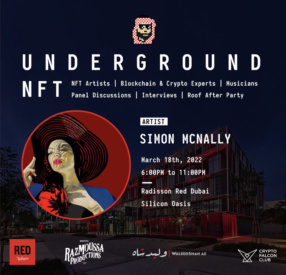 abucryptonft's tweet photo. Fresh from his 1st #NFTLaunch #She on 17th March @simonmcnallyart will be joining us to showcase his journey from traditional art to digital and back to art! 🙏 https://t.co/srRGULOHOd